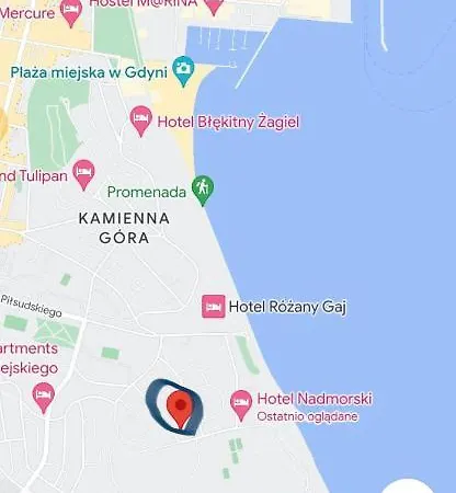 Apartament 4 Pory Roku Przy Plazy Z Widokiem Na Morze Gdynia Esterno foto
