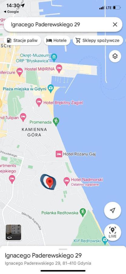 4 Pory Roku Przy Plazy Z Widokiem Na Morze Apartament Gdynia